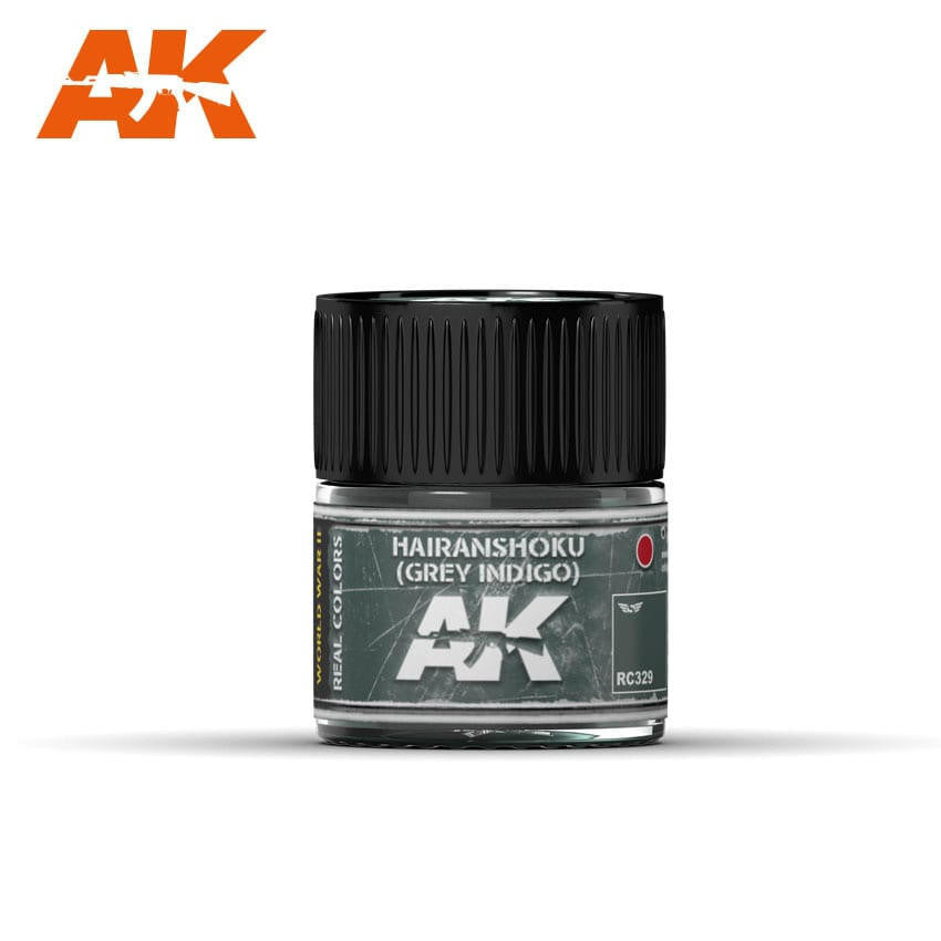 AK Interactive Real Colors: Hairanshoku (Grey Indigo) - 10ml RC329